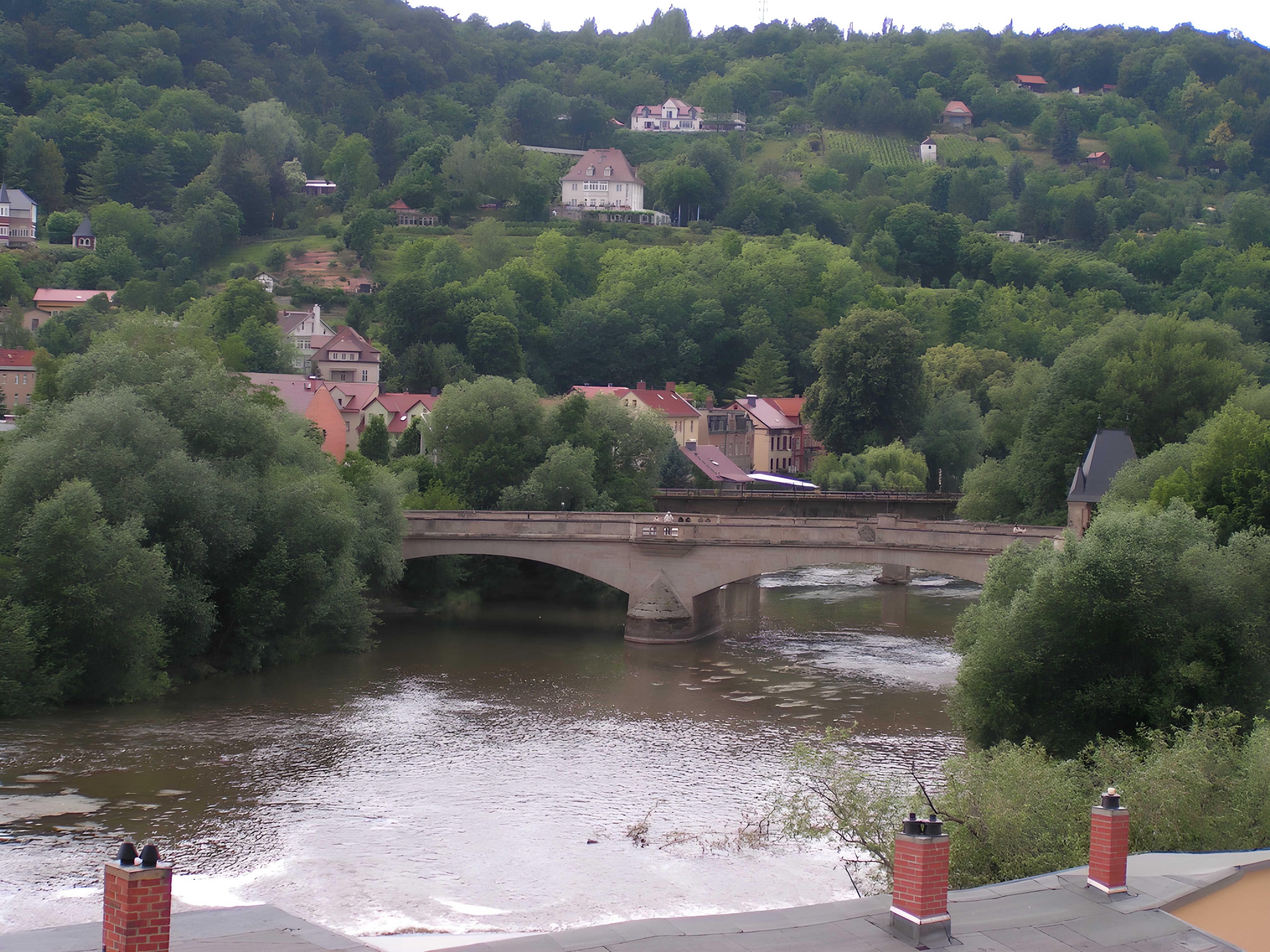 Blick vom Hof